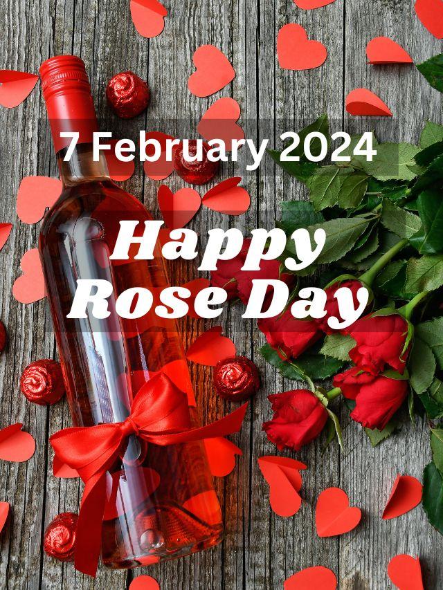 Happy Rose Day 7 February 2024